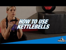Load and play video in Gallery viewer, Vinyl Dipped KettleBALL Sets with Ergonomic Handles 5-60 Lbs