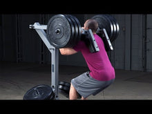 Load and play video in Gallery viewer, Body-Solid Leverage Squat Calf Machine Leg Machine Training