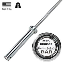 Load image into Gallery viewer, Women's Olympic 15kg Bruiser Bar Weight Lifting Equipment - The Home Fitness Corp