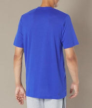 Load image into Gallery viewer, adidas mens Training Essentials Feel Ready Training T-shirt T Shirt, Lucid Blue/Semi Lucid Blue/Black
