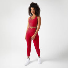 Load image into Gallery viewer, YITTY Active Women's UltraLuxe Built-in Bra Tank Top, Athleisure, 4-Way-Stretch, Heated Red
