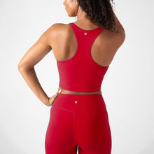 Load image into Gallery viewer, YITTY Active Women's UltraLuxe Built-in Bra Tank Top, Athleisure, 4-Way-Stretch, Heated Red

