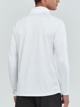 Load image into Gallery viewer, NORTHYARD Men's Quarter Zip Pullover – Long Sleeve Moisture-Wicking Running Shirt with UPF 50+ in White
