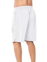 Load image into Gallery viewer, NORTHYARD Men's 10" Athletic Shorts – Quick-Dry Mesh Gym &amp; Basketball Training Shorts in White
