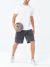 Load image into Gallery viewer, NORTHYARD Men's 10" Athletic Shorts – Quick-Dry Mesh Gym &amp; Basketball Training Shorts in Smoke Grey
