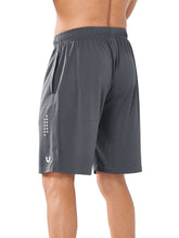 Load image into Gallery viewer, NORTHYARD Men's 10" Athletic Shorts – Quick-Dry Mesh Gym &amp; Basketball Training Shorts in Smoke Grey
