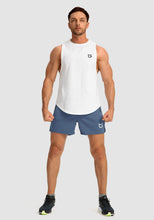 Load image into Gallery viewer, G Gradual Men's 5" Running Shorts with Zip Pockets – Quick-Dry Gym &amp; Athletic Workout Shorts in Dusty Blue
