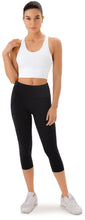 Load image into Gallery viewer, JOYSPELS Sports Bras for Women Extra Comfort Criss-Cross Back Padded Workout Tops for Women Medium Support White
