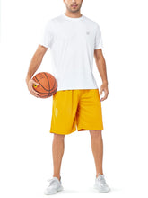 Load image into Gallery viewer, NORTHYARD Men's 10" Athletic Shorts – Quick-Dry Mesh Gym &amp; Basketball Training Shorts in Gold
