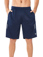 Load image into Gallery viewer, NORTHYARD Men's 10" Athletic Shorts – Quick-Dry Mesh Gym &amp; Basketball Training Shorts in Navy
