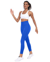 Load image into Gallery viewer, NORMOV Seamless Workout Butt Lifting Leggings - Booty Scrunch Gym Leggings for Women(Blue,S)
