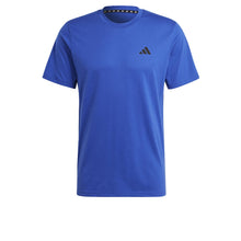Load image into Gallery viewer, adidas mens Training Essentials Feel Ready Training T-shirt T Shirt, Lucid Blue/Semi Lucid Blue/Black
