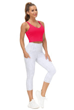 Load image into Gallery viewer, Women’s Longline Sports Bra Wirefree Padded Medium Support Yoga Bras Gym Running Workout Tank Tops(Magenta)
