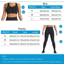 Load image into Gallery viewer, WodoWei Women 2 Piece Workout Outfits Sports Bra Seamless Leggings Yoga Gym Activewear Set(YO610-Sorbet Pink Marl)
