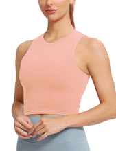 Load image into Gallery viewer, Natural Feelings Nudi Sports Bras for Women Removable Padded Yoga Tank Tops Sleeveless Fitness Workout Crop Tops
