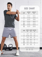 Load image into Gallery viewer, NORTHYARD Men's Workout Gym Shirts Quick Dry T-Shirts Running Athletic Short Sleeve Shirt for Men Darkgrey
