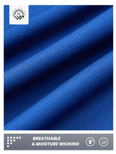Load image into Gallery viewer, NORTHYARD Men's Quarter Zip Pullover – Long Sleeve Moisture-Wicking Running Shirt with UPF 50+ in Royal Blue
