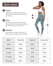 Load image into Gallery viewer, NORMOV Seamless Workout Butt Lifting Leggings - Booty Scrunch Gym Leggings for Women(AB Blue,S)
