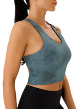 Load image into Gallery viewer, JOYSPELS Sports Bras for Women Extra Comfort Criss-Cross Back Padded Workout Tops for Women Medium Support
