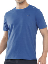 Load image into Gallery viewer, NORTHYARD Men's Workout Gym Shirts Quick Dry T-Shirts Running Athletic Short Sleeve Shirt for Men DARKBLUE
