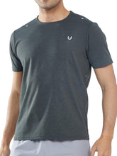 Load image into Gallery viewer, NORTHYARD Men's Workout Gym Shirts Quick Dry T-Shirts Running Athletic Short Sleeve Shirt for Men Darkgrey
