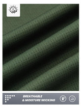 Load image into Gallery viewer, NORTHYARD Men's Quarter Zip Pullover – Long Sleeve Moisture-Wicking Running Shirt with UPF 50+ in Army Green
