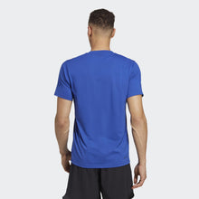 Load image into Gallery viewer, adidas mens Training Essentials Feel Ready Training T-shirt T Shirt, Lucid Blue/Semi Lucid Blue/Black
