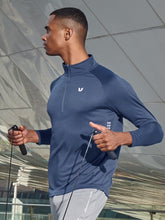 Load image into Gallery viewer, NORTHYARD Men's Short Sleeve Workout Gym Shirt – Quick Dry Athletic T-Shirt | Federal Blue
