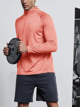 Load image into Gallery viewer, NORTHYARD Men's Long Sleeve Quarter Zip Running Shirt – Moisture Wicking Athletic Pullover
