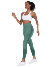 Load image into Gallery viewer, NORMOV Seamless Workout Butt Lifting Leggings - Booty Scrunch Gym Leggings for Women(AB Forest Green,S)
