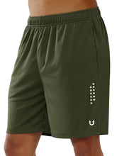 Load image into Gallery viewer, NORTHYARD Men's 7" Athletic Shorts – Quick-Dry Mesh Hiking &amp; Gym Training Shorts in Army Green
