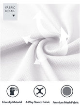 Load image into Gallery viewer, NORTHYARD Men's 10" Athletic Shorts – Quick-Dry Mesh Gym &amp; Basketball Training Shorts in White
