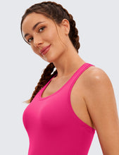 Load image into Gallery viewer, CRZ YOGA Butterluxe Racerback Workout Tank Tops for Women Sleeveless Camisole Gym Athletic Yoga Shirts Granita Pink

