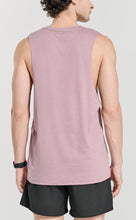 Load image into Gallery viewer, Project Titan Men's Drop Arm Tank Top – Cut Off Sleeveless Gym Shirt for Weightlifting &amp; Training in Ash Pink
