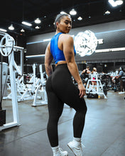 Load image into Gallery viewer, NORMOV Seamless Workout Butt Lifting Leggings - Booty Scrunch Gym Leggings for Women(Black,S)
