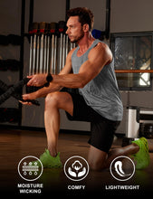 Load image into Gallery viewer, MAGCOMSEN Gym Tank Top Men T Shirts for Men Workout Shirts Sleeveless Athletic Shirts for Men Gym Tank Top Summer Tank Top Tee Dark Grey

