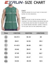 Load image into Gallery viewer, EZRUN Men's Tank Tops Quick Dry Workout Muscle Sleeveless Shirts Summer Gym Athletic Shirt for Swim Beach Running Green
