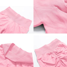 Load image into Gallery viewer, Impact Leggings for Women Seamless Workout Yoga Pants Hidden Scrunch Butt Tummy Control Gym Leggings Mid Low Waist 25" Pink
