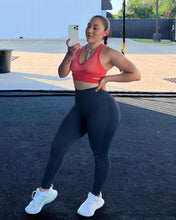 Load image into Gallery viewer, NORMOV Seamless Workout Butt Lifting Leggings - Booty Scrunch Gym Leggings for Women(Navy,L)
