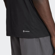 Load image into Gallery viewer, adidas Men's Essentials Feel Ready Training T-Shirt, Black/White
