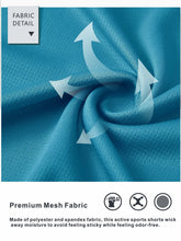 Load image into Gallery viewer, NORTHYARD Men's 10" Athletic Shorts – Quick-Dry Mesh Gym &amp; Basketball Training Shorts in Lake Blue
