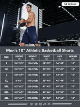 Load image into Gallery viewer, NORTHYARD Men's 10" Athletic Shorts – Quick-Dry Mesh Gym &amp; Basketball Training Shorts in Navy
