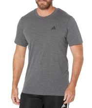 Load image into Gallery viewer, adidas Men's Essentials Feel Ready Training T-Shirt, Dark Grey Heather/White/Black
