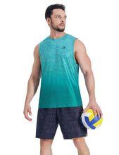 Load image into Gallery viewer, EZRUN Men's Tank Tops Quick Dry Workout Muscle Sleeveless Shirts Summer Gym Athletic Shirt for Swim Beach Running

