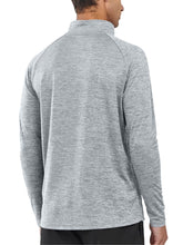 Load image into Gallery viewer, NORTHYARD Men's Quarter Zip Pullover – Long Sleeve Moisture-Wicking Running Shirt with UPF 50+ in Light Heather
