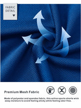 Load image into Gallery viewer, NORTHYARD Men's 10" Athletic Shorts – Quick-Dry Mesh Gym &amp; Basketball Training Shorts in Royal Blue
