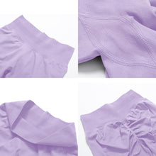 Load image into Gallery viewer, Scrunch Butt Impact Leggings for Women Mid Low Waist 25" Seamless Gym Yoga Pants Tummy Control Compression Booty Tights Lilac
