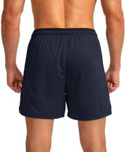 Load image into Gallery viewer, G Gradual Men's 5" Running Shorts with Zip Pockets – Quick-Dry Gym &amp; Athletic Workout Shorts in Navy
