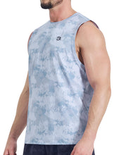 Load image into Gallery viewer, EZRUN Men's Tank Tops Quick Dry Workout Muscle Sleeveless Shirts Summer Gym Athletic Shirt for Swim Beach Running
