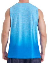 Load image into Gallery viewer, EZRUN Men's Tank Tops Quick Dry Workout Muscle Sleeveless Shirts Summer Gym Athletic Shirt for Swim Beach Running
